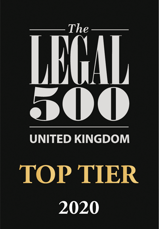 Legal 500 2019/20 Top Tier