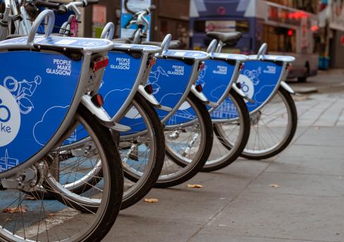 Glasgow cycle share scheme 