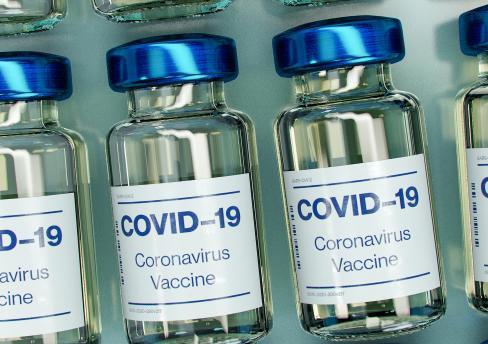 Vial of covid-19 vaccine 