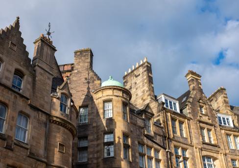 Tenement flats in Edinburgh